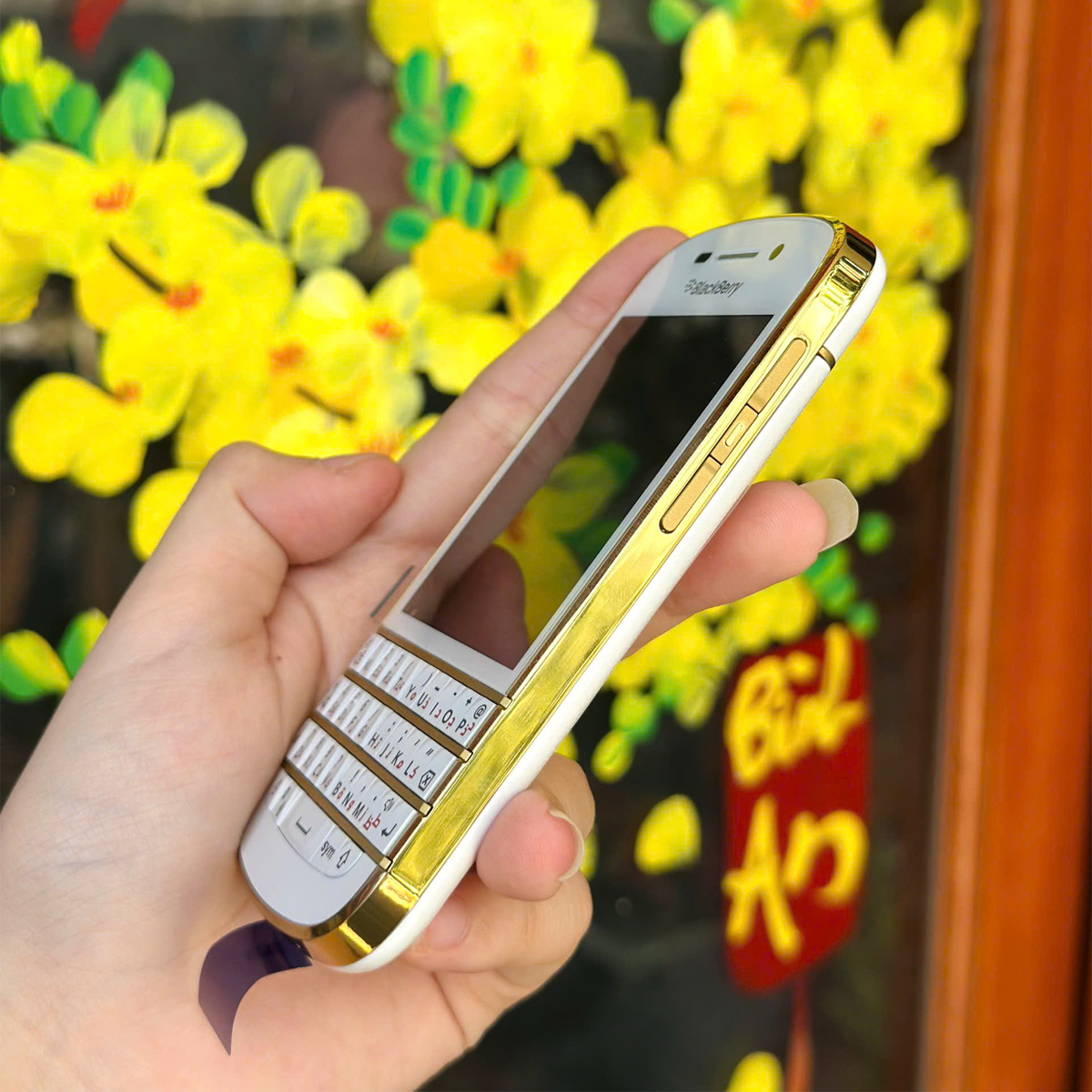 ĐIỆN THOẠI BLACKBERRY Q10 GOLD